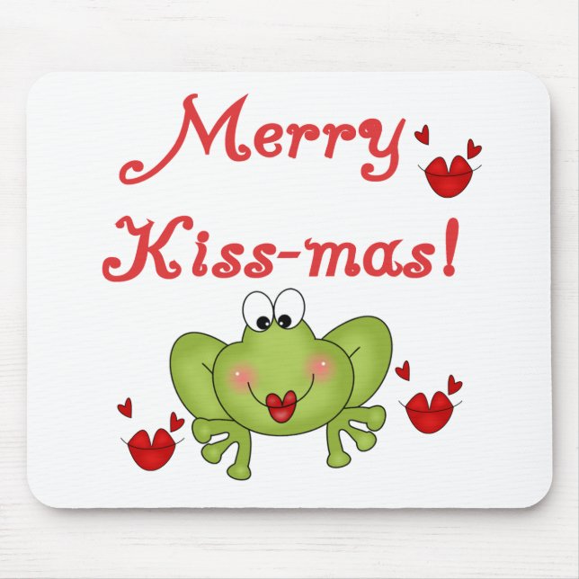 Mousepad Camisetas e presentes de Beijo-Mas feliz (Frente)