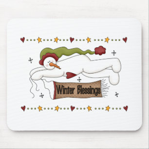 Mousepad Camisetas e presentes de inverno