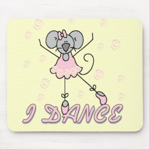 Mousepad Camisetas e Presentes do Ballet do Rato