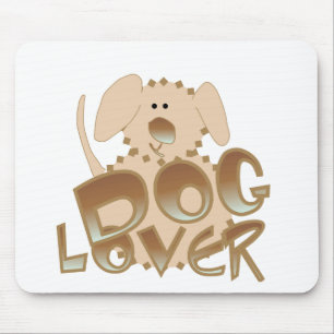 Mousepad Camisetas e presentes do cão marrom