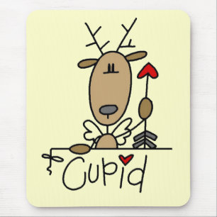 Mousepad Camisetas e Presentes do Renas Cupido