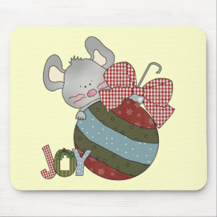 Mousepad Camisetas e presentes no feriado do mouse Joy