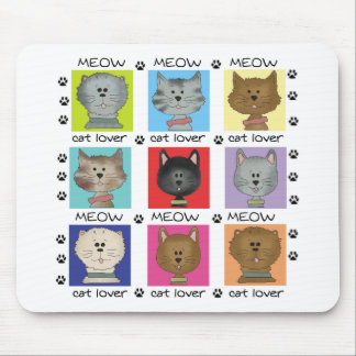 Mousepad Camisetas e presentes para gatos-do-mato