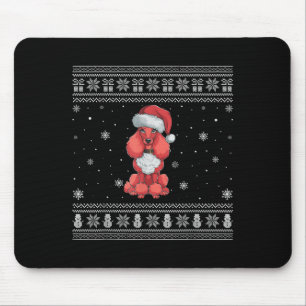 Mousepad Camisola de Natal Feia do Papai Noel para Homens e