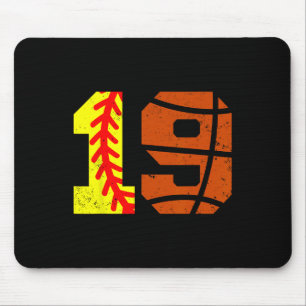Mousepad Camisola Softll Sketll Número 19 Divertida Anivers