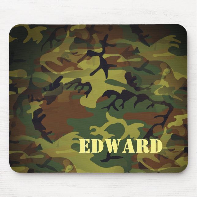 Mousepad Cammo Verde (Frente)