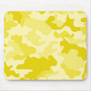 Mousepad Camo Amarelo-Claro