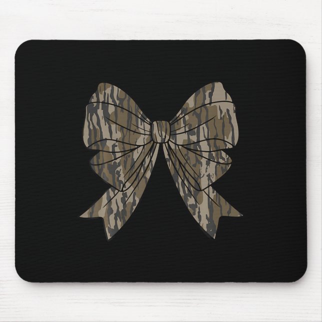 Mousepad Camo Coquette Arco Hunt Caça Mulheres Meninas Cria (Frente)