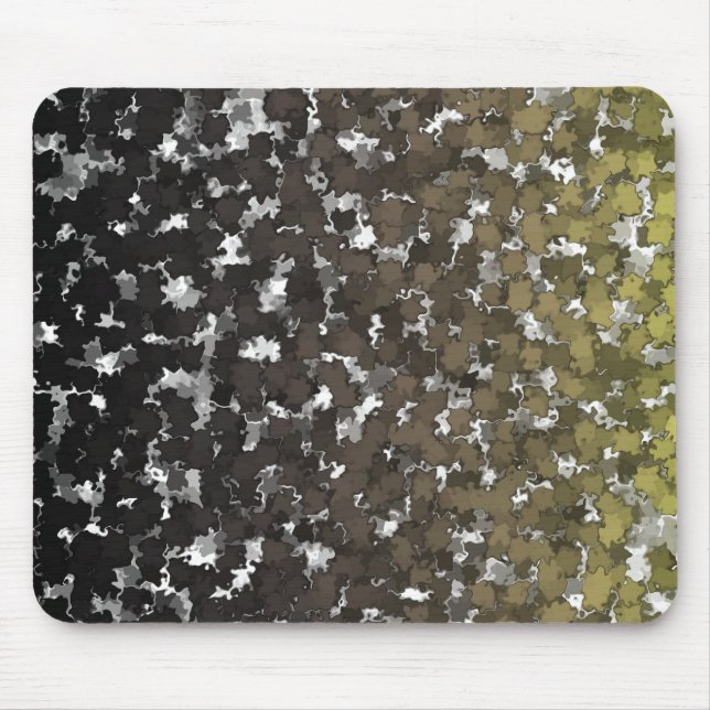 Mousepad Camo de Folhas Esparsas (Frente)