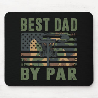Mousepad Camo Disc Golf Best Dad By Par American Flag Us Fu