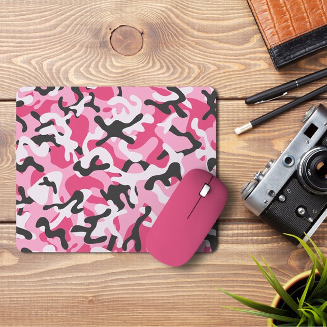 Mousepad Camo Floresta Rosa do Exército | Camo Forest Mouse (Criador carregado)