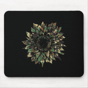 Mousepad Camo Sunflower Oculta A Caça À Aventura De Hippie