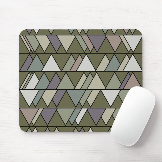 Mousepad Camo Triangles (Com mouse)