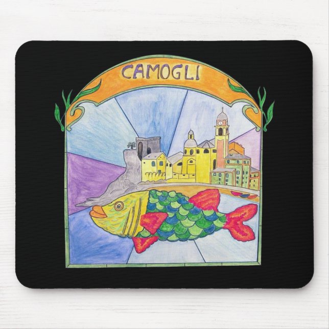 Mousepad Camogli Fish (Frente)
