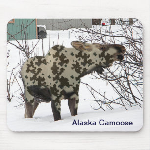 Mousepad Camouflage Moose (Camoose)