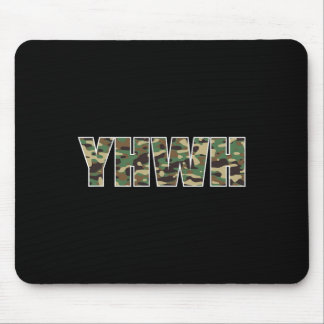 Mousepad Camouflage Yhwh Yahweh Christian Camo Hunting