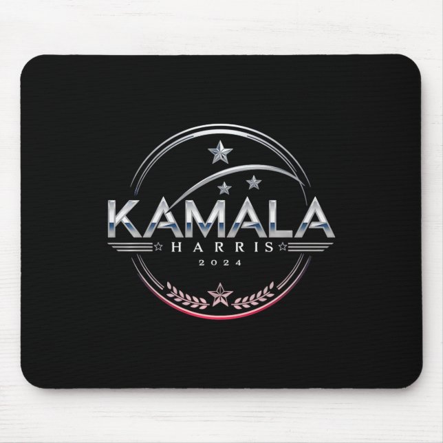 Mousepad Campanha Eleitoral Kamala 2024 Presidente Votar De (Frente)