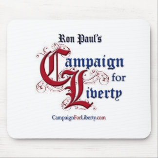 Mousepad Campanha para o tapete do rato RON PAUL da
