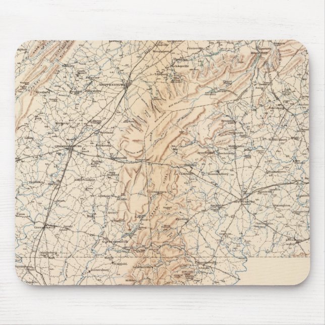 Mousepad Campanha Rota Gettysburg (Frente)