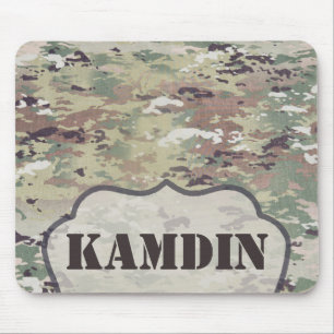 Mousepad Campanha Uniforme OCP do Exército de Mouse Persona
