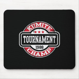 Mousepad Campeão de Kumite Artes Marciais Kung Fu Cinema de