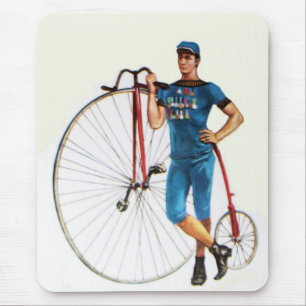 Mousepad Campeonato de Bicicleta Vintage
