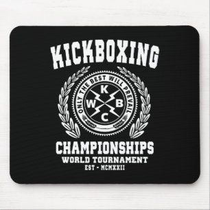 Mousepad Campeonatos de Kickboxing, Camiseta de Kickboxing,