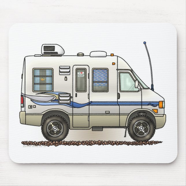 Mousepad Campista rv do Winnebago de Rialta (Frente)