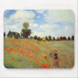 Mousepad Campo das papoilas, Claude Monet<br><div class="desc">Campo das papoilas. Pintura de paisagem por Claude Monet. Claude Monet (1840 - 1926) era um fundador da pintura impressionista francesa, e o médico o mais consistente e o mais prolífico da filosofia do movimento de expressar suas percepções antes da natureza, especialmente para a pintura de paisagem do plein-ar. O...</div>