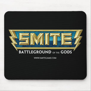 Mousepad Campo de batalha do logotipo do SMITE dos deuses