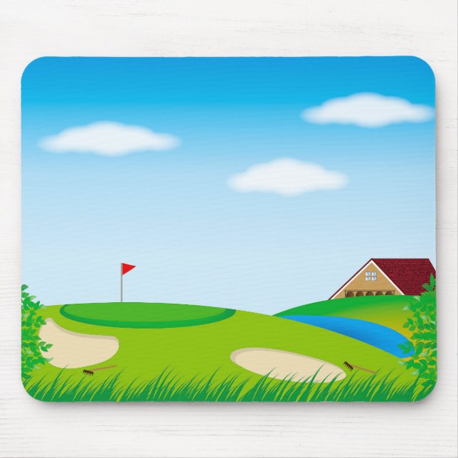 Mousepad Campo de Golfe (Frente)