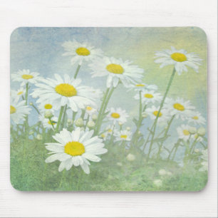Mousepad campo de margarida de verão