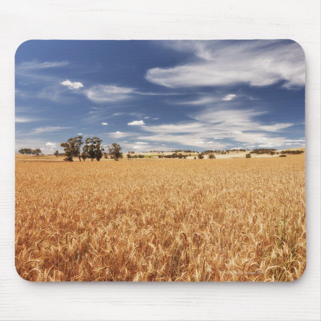 Mousepad Campo de trigo, Victoria, Austrália (Frente)