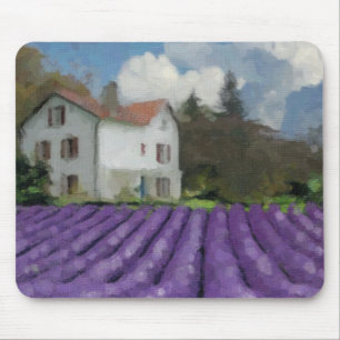 Mousepad campos de lavanda