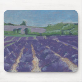 Mousepad Campos de lavanda na Provença - França