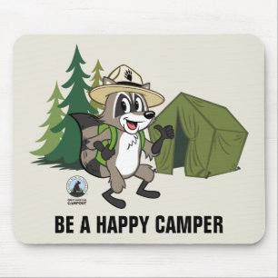 Mousepad Campout americano do rick da guarda florestal