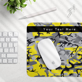 Mousepad Camuflagem Amarela e Geay, Militar, Exército