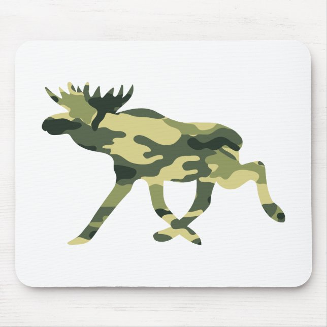 Mousepad Camuflagem de alce/alce/Camo (Frente)