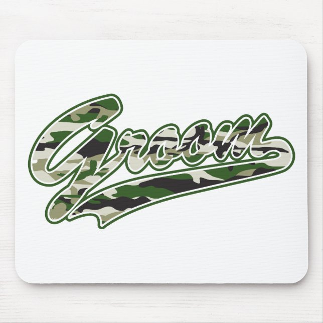 Mousepad Camuflagem de Grupos Militares (Frente)