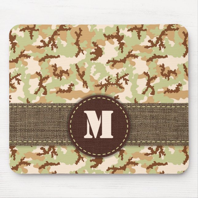 Mousepad Camuflagem do deserto (Frente)