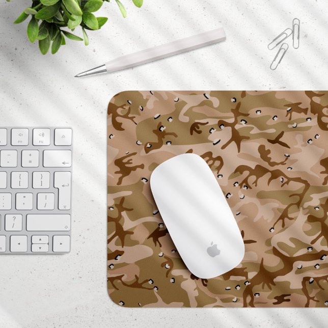 Mousepad Camuflagem Do Deserto Com Pebolhas, Militares, Exé (Criador carregado)