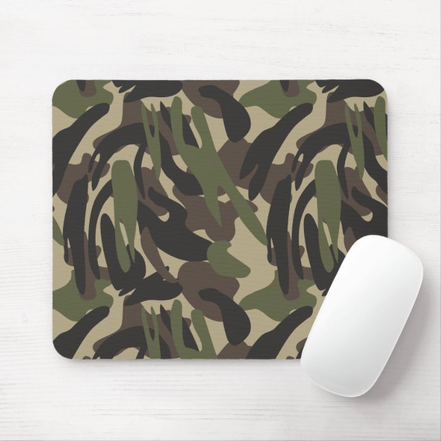 Mousepad Camuflagem do Exército (Com mouse)