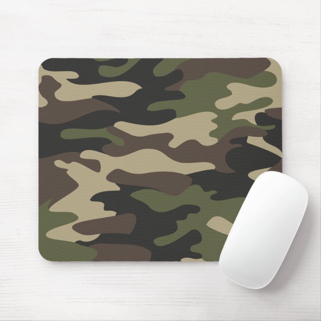 Mousepad Camuflagem do Exército (Com mouse)
