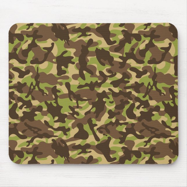 Mousepad Camuflagem em Cascata  (Frente)