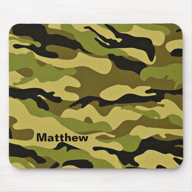Mousepad Camuflagem Exército Camo (Frente)