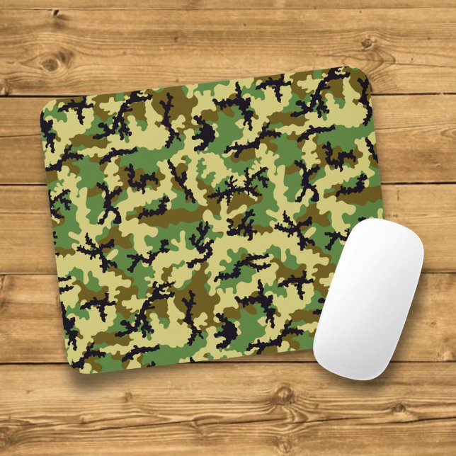 Mousepad Camuflagem florestal (Criador carregado)