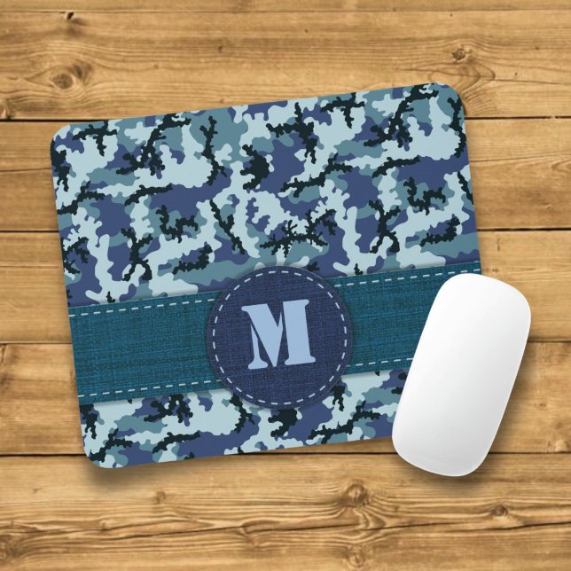 Mousepad Camuflagem naval (Criador carregado)
