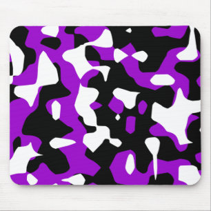 Mousepad Camuflagem Retro Roxo (Camo) Corey Tiger 80s