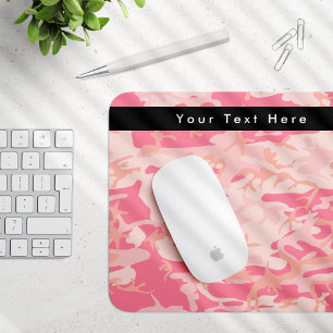 Mousepad Camuflagem Rosa, Camuflagem, Militar, Exército