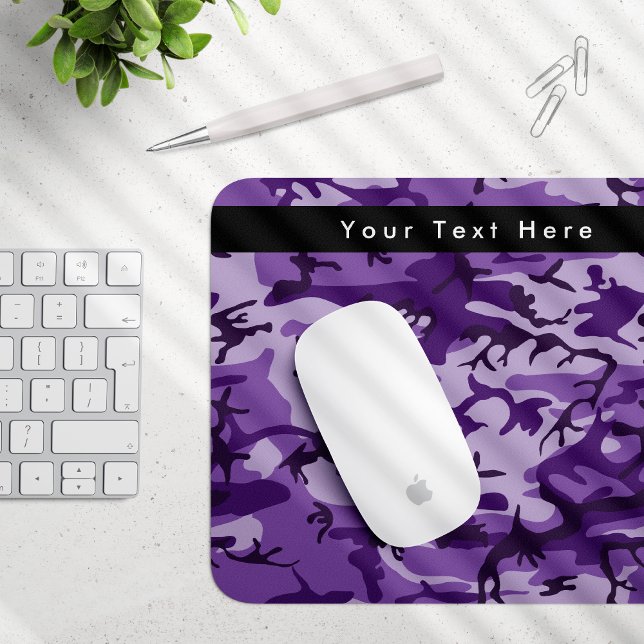 Mousepad Camuflagem Roxa, Camuflagem, Militar, Exército (Criador carregado)